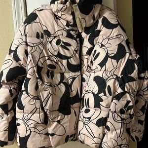 Brand New Mickey Mouse Puff Jacket